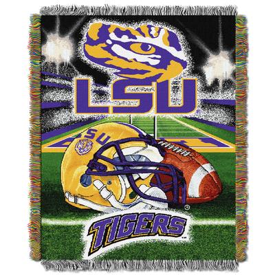 LSU Northwest Homefield Advantage Tapestry Throw