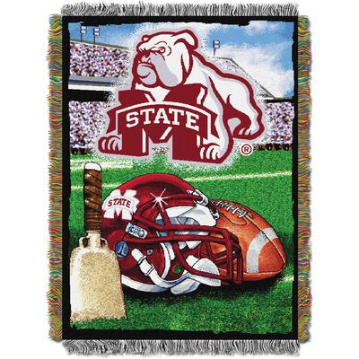 Mississippi State Northwest Homefield Advantage Tapestry Throw