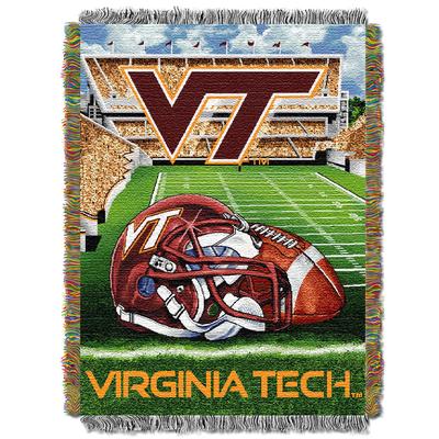 Virginia Tech Northwest Homefield Advantage Tapestry Throw