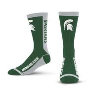  Michigan State Youth Mvp Crew Socks