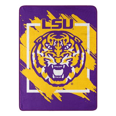 LSU Northwest Dimensional Micro Raschel Throw