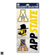  App State Collegiate Collection Multi Pack Decals