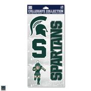  Michigan State Collegiate Collection Multi Pack Decals