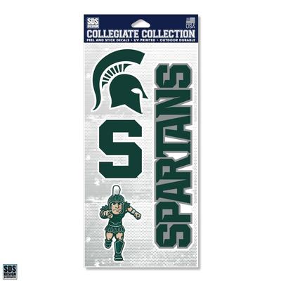 Michigan State Collegiate Collection Multi Pack Decals