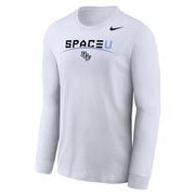  Ucf Nike Dri- Fit Legend Spaceu Horizon Long Sleeve Tee