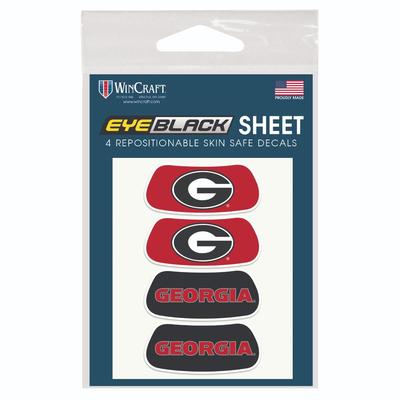 Georgia WinCraft 4-Pack Eye Black