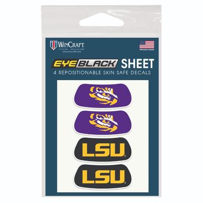 LSU WinCraft 4-Pack Eye Black