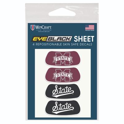 Mississippi State WinCraft 4-Pack Eye Black