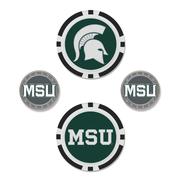  Michigan State Wincraft Ball Marker Set