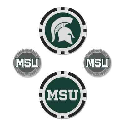 Michigan State WinCraft Ball Marker Set