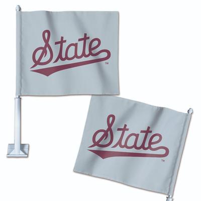 Mississippi State WinCraft Car Flag