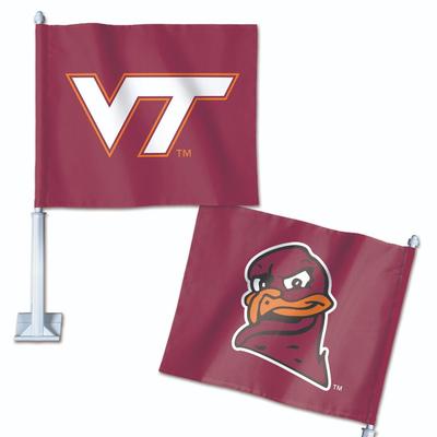 Virginia Tech WinCraft Car Flag