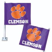  Clemson Wincraft Car Flag