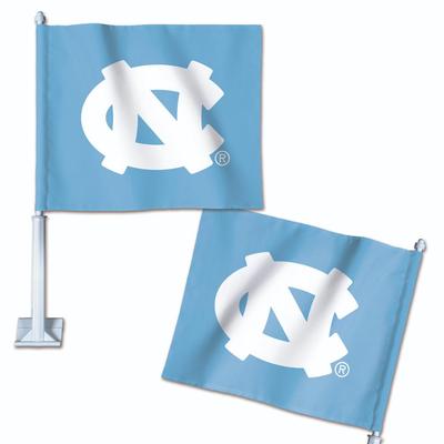 UNC WinCraft Car Flag