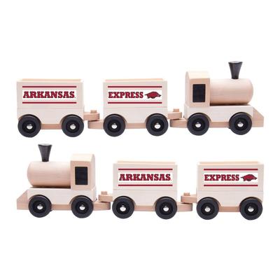 Arkansas Kids Wooden Toy Train