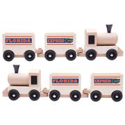  Florida Kids Wooden Toy Train