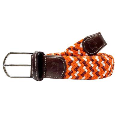 Roostas Roanoke Tri Color Woven Stretch Belt