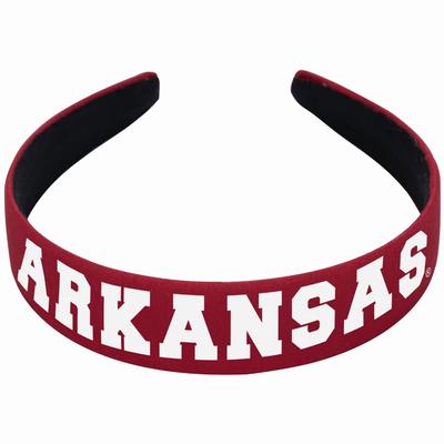 Arkansas Razorbacks ZooZatz Women's Hard Headband