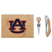  Auburn Bamboo Boxed Wine Set