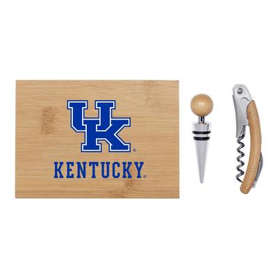 Kentucky Bamboo Boxed Wine Set