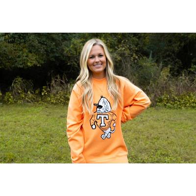 Tennessee Volunteer Traditions Vault Smokey Cropped Crewneck