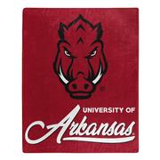  Arkansas Northwest Signature Raschel Throw Blanket