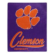  Clemson Northwest Signature Raschel Throw Blanket