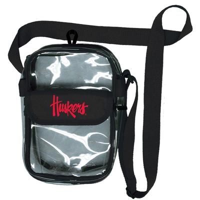 Nebraska Waterproof Crossbody Clear Bag