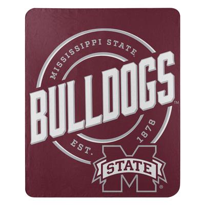 Mississippi State Northwest Campaign Fleece Throw