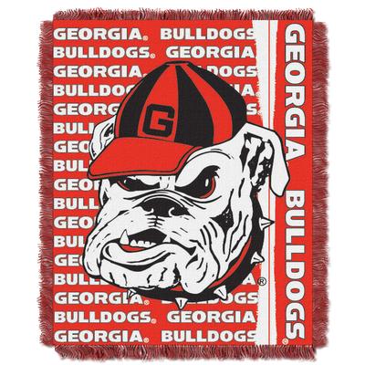 Georgia Northwest Double Play Jacquard Throw