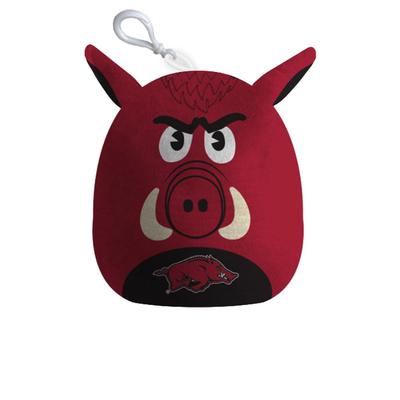 Arkansas Plushie Mascot Bag Tag