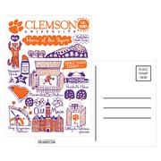  Clemson Julia Gash Postcard