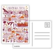  Virginia Tech Julia Gash Postcard