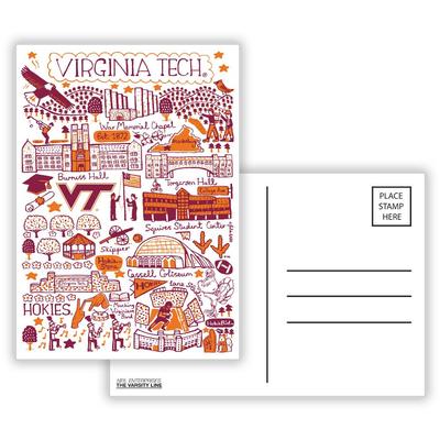 Virginia Tech Julia Gash Postcard