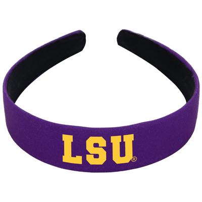 LSU Tigers ZooZatz Women's Hard Headband