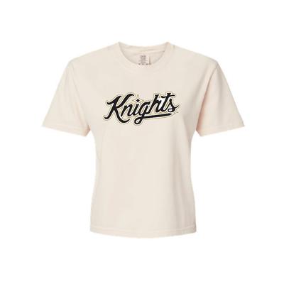 UCF Knights Script Logo Comfort Colors Boxy Tee