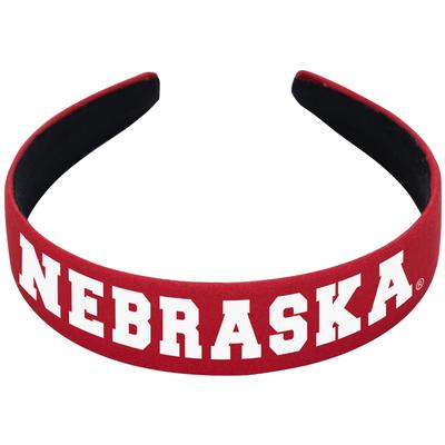 Nebraska Cornhuskers ZooZatz Women's Hard Headband