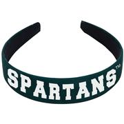  Michigan State Spartans Zoozatz Women's Hard Headband