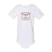  Mississippi State Infant Bully Head Onesie