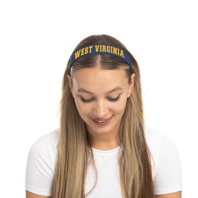 West Virginia Mountaineers ZooZatz Women's Hard Headband