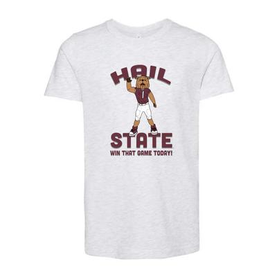 Mississippi State YOUTH Hail State Win Tee