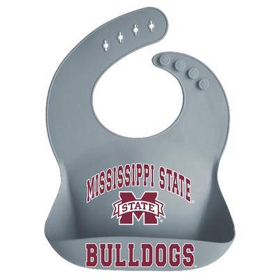 Mississippi State Garb Crumb Catcher Silicone Bib