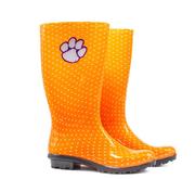  Clemson Gameday Women's Rain Boots