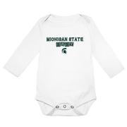  Michigan State Garb Infant Ollie Spartan Baby Onesie