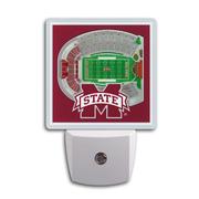  Mississippi State Stadium View Night Light