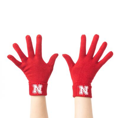 Nebraska Cornhuskers ZooZatz Women's Knit Gloves