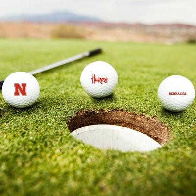 Nebraska Golf Balls Mix Set