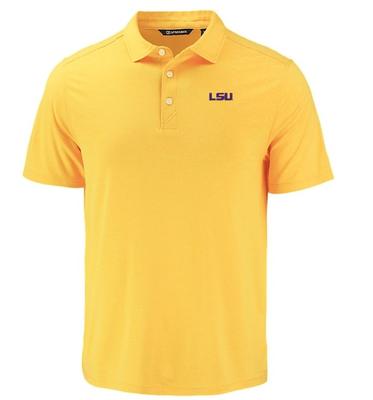 LSU Cutter & Buck Coastline Comfort Polo