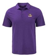  Lsu Cutter & Buck Tiger Eye Coastline Comfort Polo