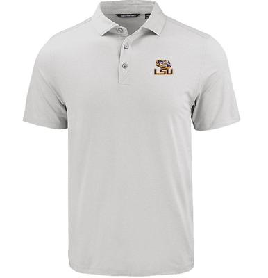 LSU Cutter & Buck Tiger Eye Coastline Comfort Polo